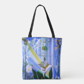 Frühlingstanz von Joseph Stella Tasche (Rückseite)