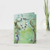 Frühlingstee Einladung (Vorderseite)