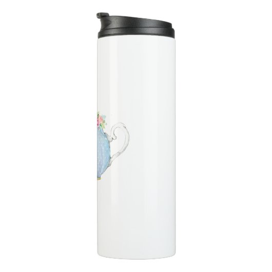 Frühlingstee, Tee, Tee, Blumentee, Blume Thermosbecher (Nach rechts gedreht)