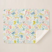 Frühlingstiere Sherpadecke (Vorderseite (Horizontal))