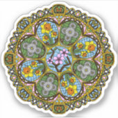 Frühlingstil-Sticker Aufkleber (Vorderseite)