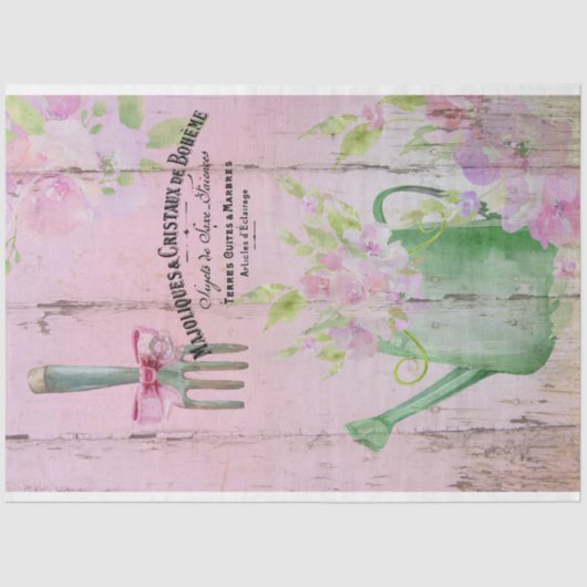 Frühlingstools für Bohéme Seidenpapier (Vorderseite)