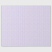 Frühlingstraining Leichte Violette Lila Weißer Zig Geschenkpapier (Flach)