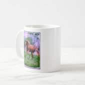 Frühlingstraum, Sorrel Trotting Kaffeetasse (Vorderseite Links)