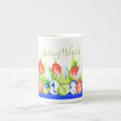 Frühlingstruppen Osterbrone China Tasse (Vorderseite)