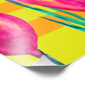 Frühlingstühlen Foto drucken (Ecke)