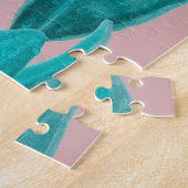 Frühlingstulips, handgezeichnet Blumenmuster Puzzle (Seite)