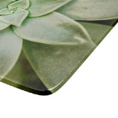 Frühlingsukkulent Schneidebrett (Ecke)