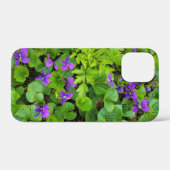 Frühlingsveilchen Case-Mate iPhone Hülle (Rückseite (Horizontal))
