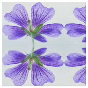Frühlingsviolette Schönheit Stoff