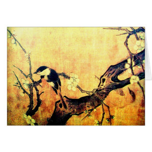 FRÜHLINGSVOGEL,BLUMENBAUM,Oster-Ei-Pergament