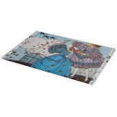 FRÜHLINGSVÖGEL / MODEKOSTÜMBILDNERIN SCHNEIDEBRETT (Ecke)