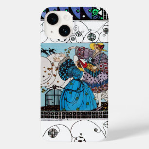 FRÜHLINGSVÖGEL UND SCHWUNG / MODEKOSTÜMDESIGNER Case-Mate iPhone HÜLLE