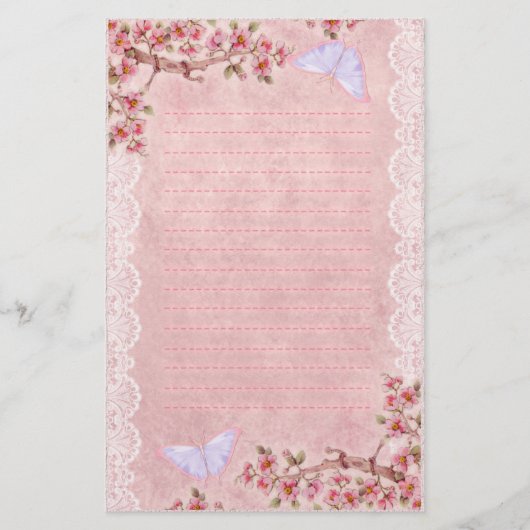 Frühlingsvormittag Briefpapier (Vorderseite)