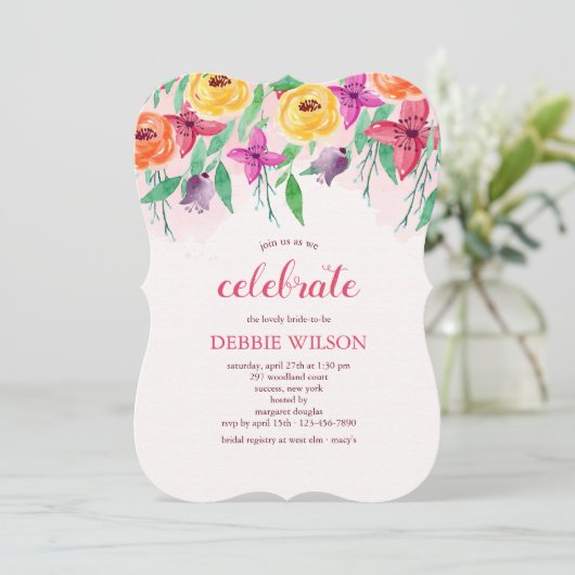 Frühlingsvormittag Einladung (Stehend Vorderseite)