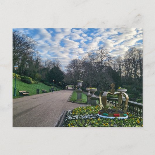 Frühlingsvormittag Postkarte (Vorderseite)