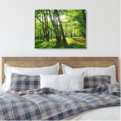 Frühlingswald Leinwanddruck (Insitu (Schlafzimmer))