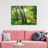 Frühlingswald Leinwanddruck (Insitu (Wohnzimmer))