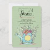 Frühlingswasser kann Brautparty Einladung (Vorderseite)