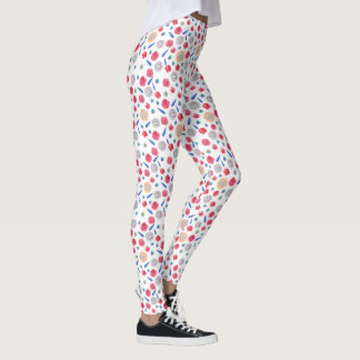 Frühlingswasserfarbe Blume Leggings