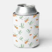 Frühlingswasserfarbe Botanisches Blühen Nahtlos Dosenkühler (Kanne Vorderseite)