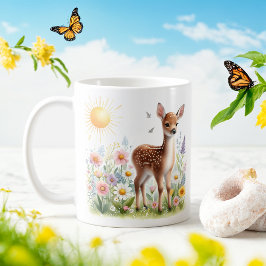Frühlingswasserfarbe Fauna - Kid-Tasse Kaffeetasse