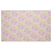 Frühlingswasserfarbe rosa Blüten Blüten Gewebe Stoff (Fat Quarter (45,7 x 55,9 cm))