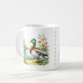 Frühlingswasserfarbe - Tasse (Vorderseite Links)