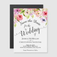 Frühlingswasserfarben-Stiefmütterchen Hochzeitsfei