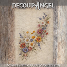 Frühlingswiese #1 - Decoupage -