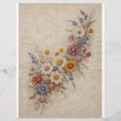 Frühlingswiese #1 - Decoupage - (Vorderseite)