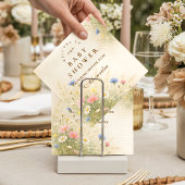 Frühlingswiese Babyshower Serviette