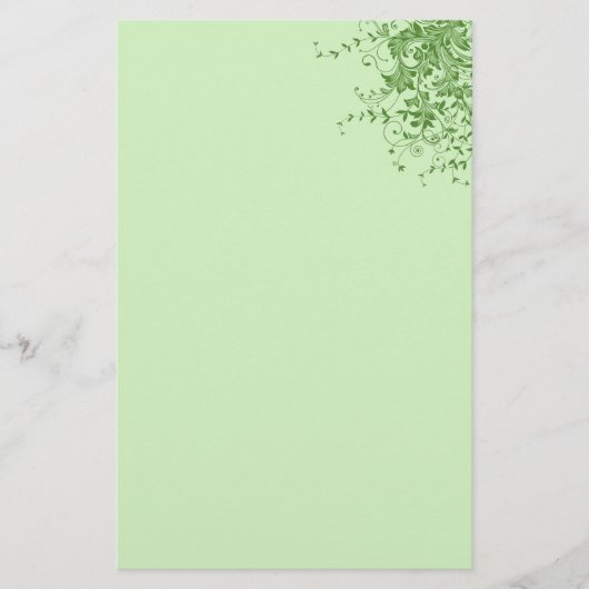 Frühlingswiese Briefpapier (Vorderseite)