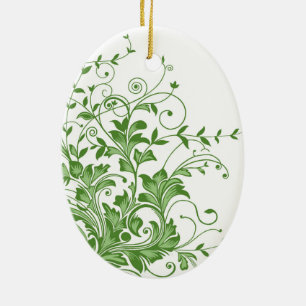 Frühlingswiese Keramikornament