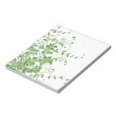 Frühlingswiese Notizblock (Rotiert)