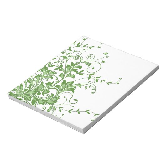 Frühlingswiese Notizblock (Rotiert)