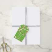 Frühlingswiese Whimsy Geschenkanhänger (Mit Garn)