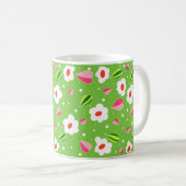 Frühlingswiese Whimsy Kaffeetasse (VorderseiteRechts)