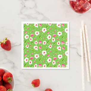 Frühlingswiese Whimsy Serviette
