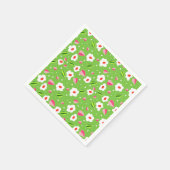 Frühlingswiese Whimsy Serviette (Ecke)