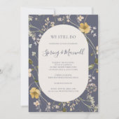 FrühlingsWildblume | Dusty Lila wir noch Invit. Einladung (Vorderseite)