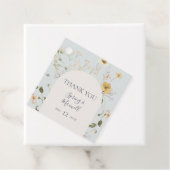 FrühlingsWildblume | Light Blue Vielen Dank Geschenkanhänger (Beispiel)