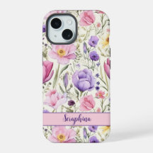 FrühlingsWildblume Pastell Rosa Lila Individuelle