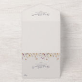 FrühlingsWildblume | Siegel löschen und senden All In One Einladung (Außenbereich)