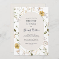 FrühlingsWildblume | White Lingerie Dusche