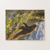 Frühlingswildblumen Bigfoot Puzzle (Horizontal)