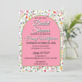 Frühlingswildblumen Florale Hochzeitsdusche (Stehend Vorderseite)
