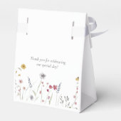 Frühlingswildblumen Geschenkschachtel (Rückseite)