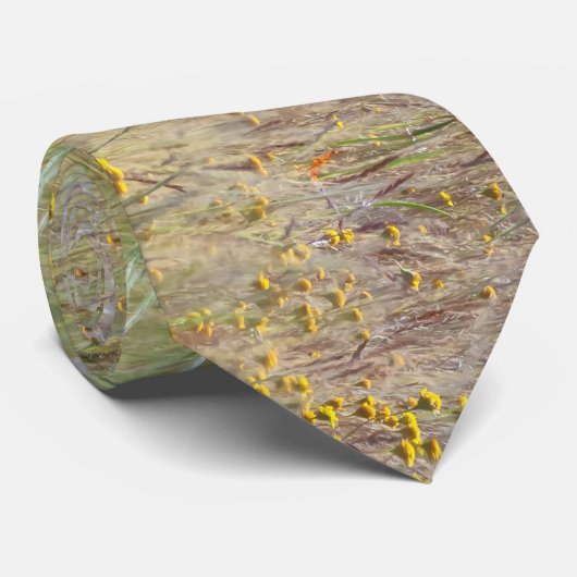 FrühlingsWildblumen Krawatte (Gerollt)