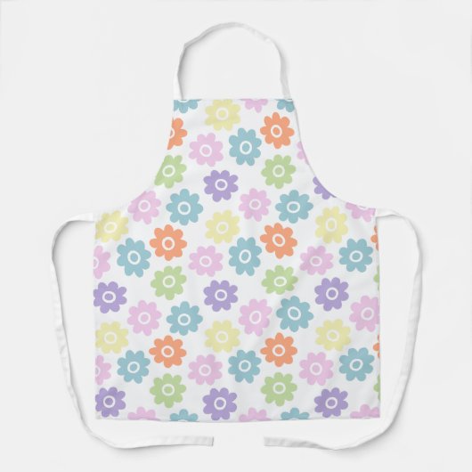 FrühlingsWildblumen Schürze (Vorderseite)